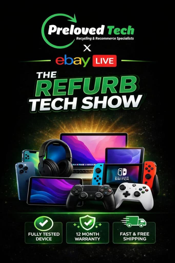 The secrets to eBay Live Selling Success with Matt Giles, Preloved Tech