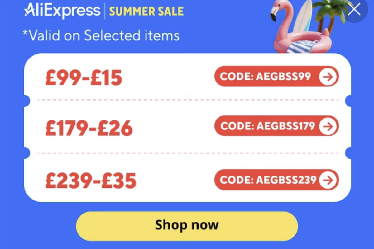 AliExpress Summer Sale Launched
