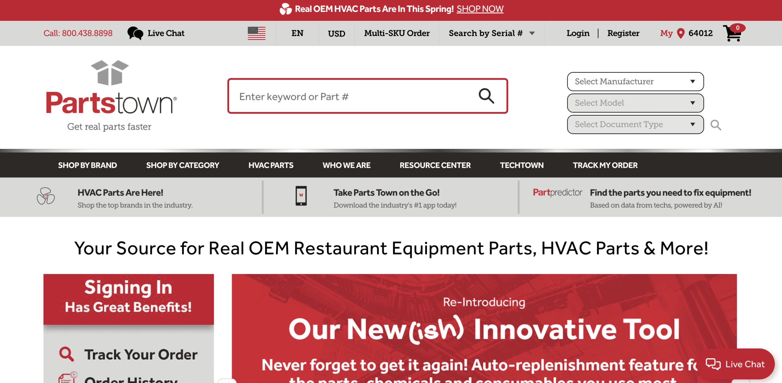 Parts Town updates PartPredictor with new AI-backed features