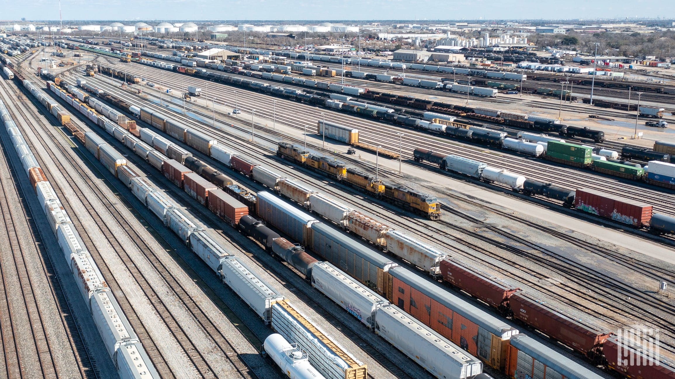 Trucking is driving double-digit growth for this rail freight category