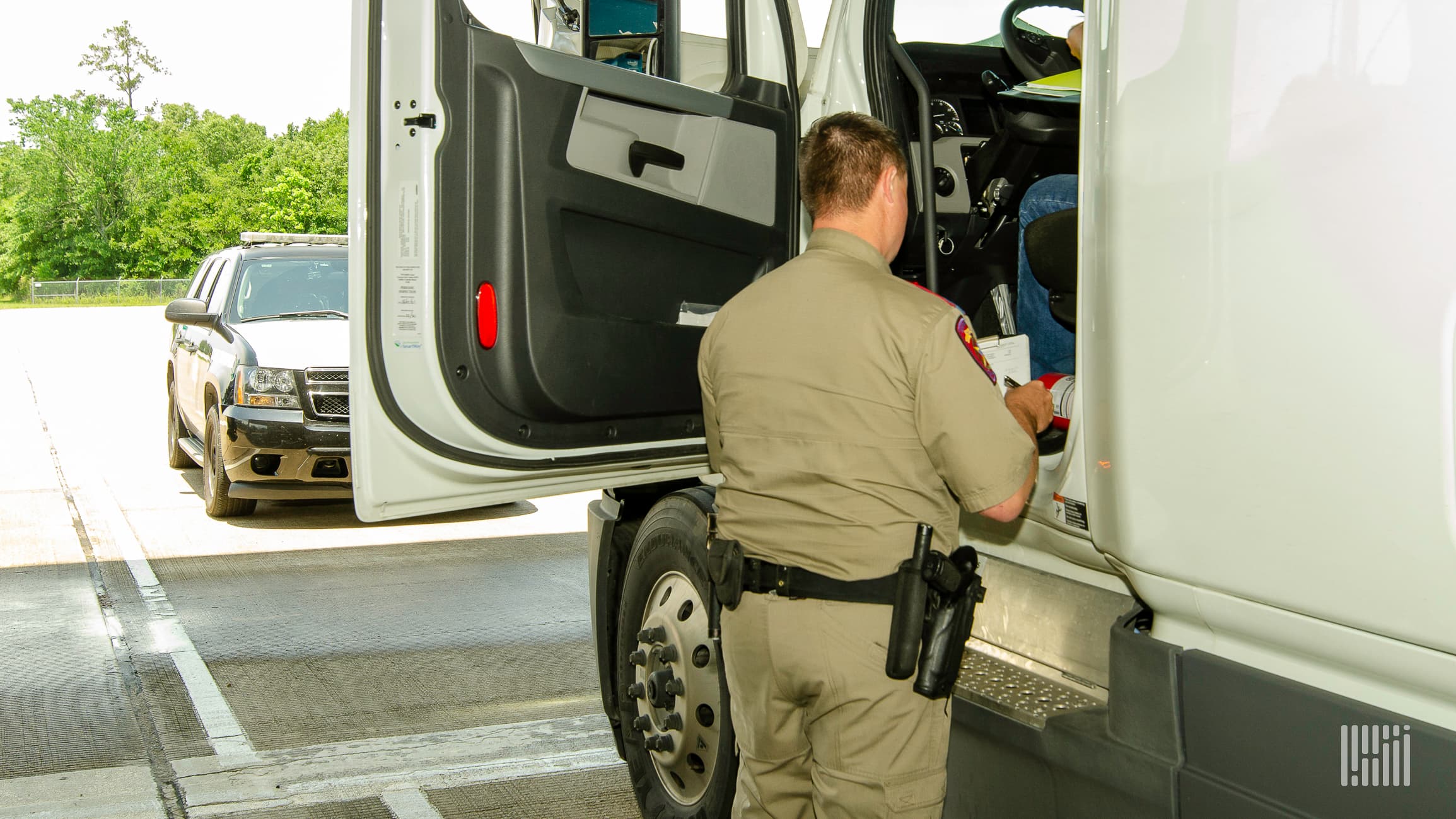 A Driver’s Paper Logs Said He Was in One Place. A Roadside Camera Network Said Otherwise. Welcome to the New Era of Trucking Enforcement.