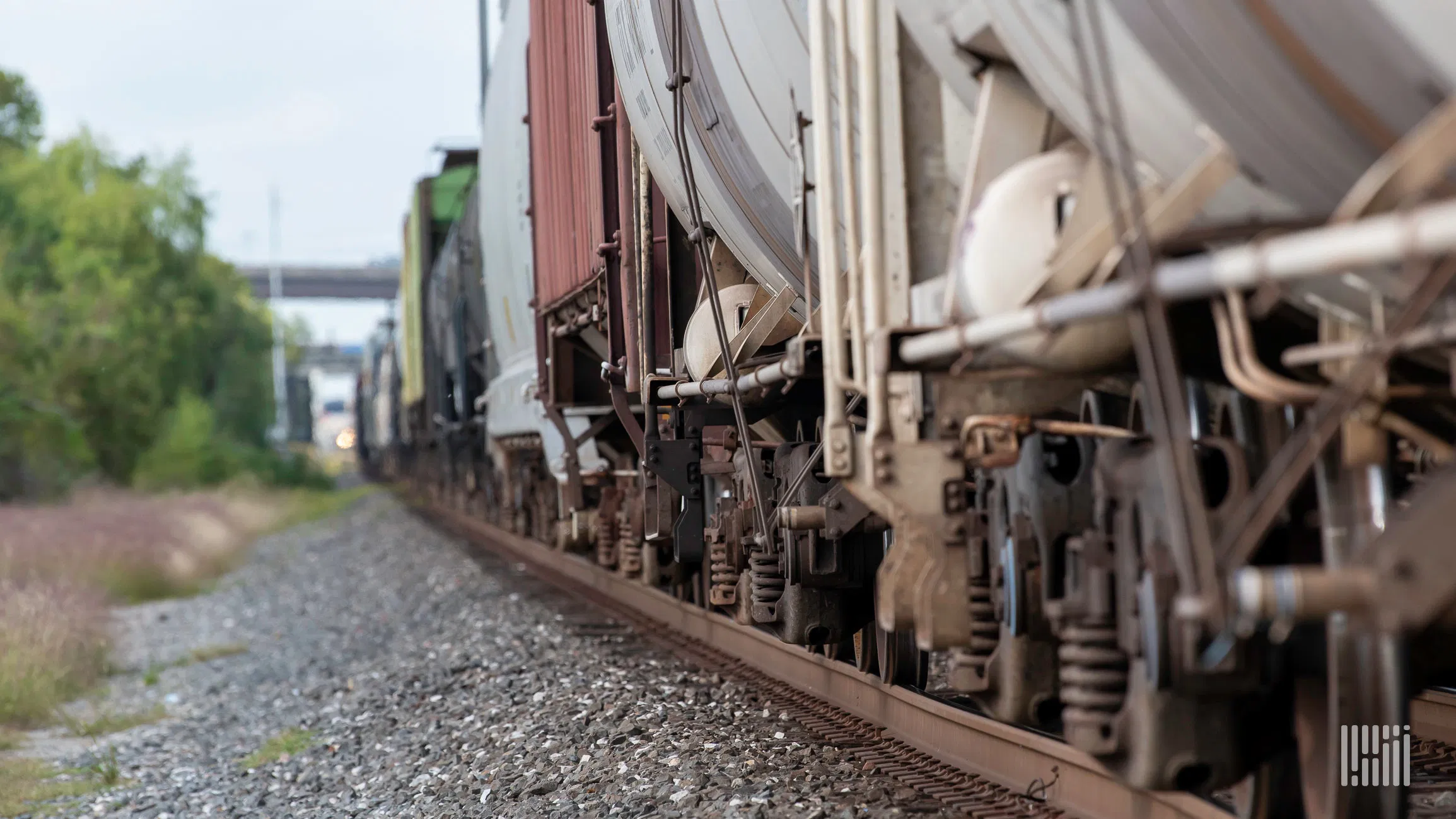 Industrial products spark rail freight gains