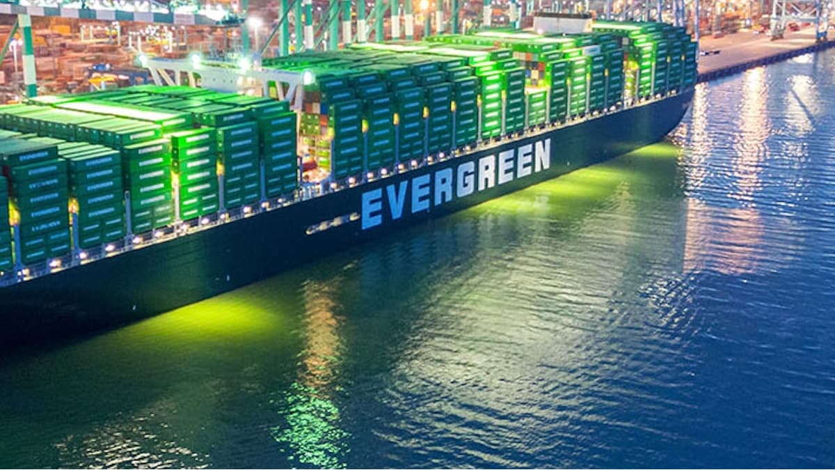 Evergreen profit sank 70% in Q1
