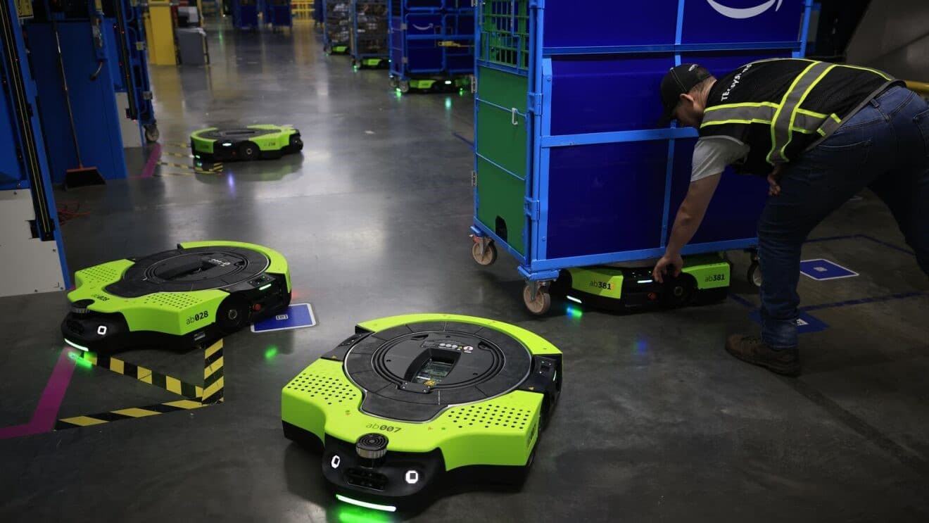 Robots drive $10B Amazon investment for European fulfillment centers