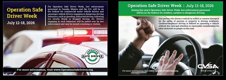 Operation Safe Driver Week Hits July 12. The Ticket You Get That Week Follows You Long After the Week Is Over.