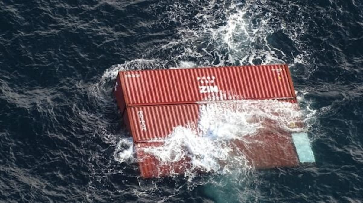 Containers lost at sea nearly tripled in 2025