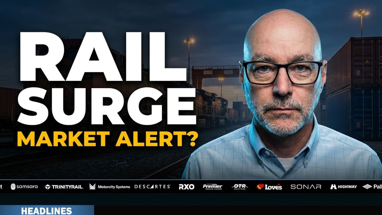 US Rail Freight Surges: Industrial Economy at 15-Year High?