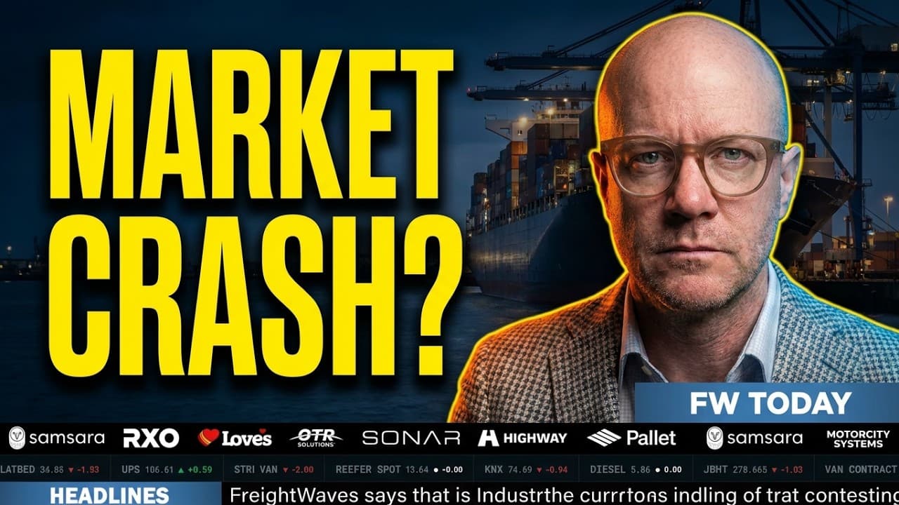 Is The Freight Market Headed For a Crisis? What the LMI Says