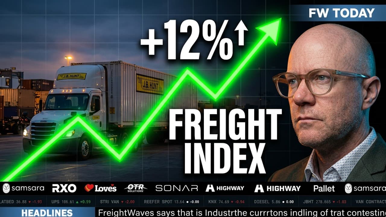 J.B. Hunt Earnings: The NEW Freight Market Barometer?