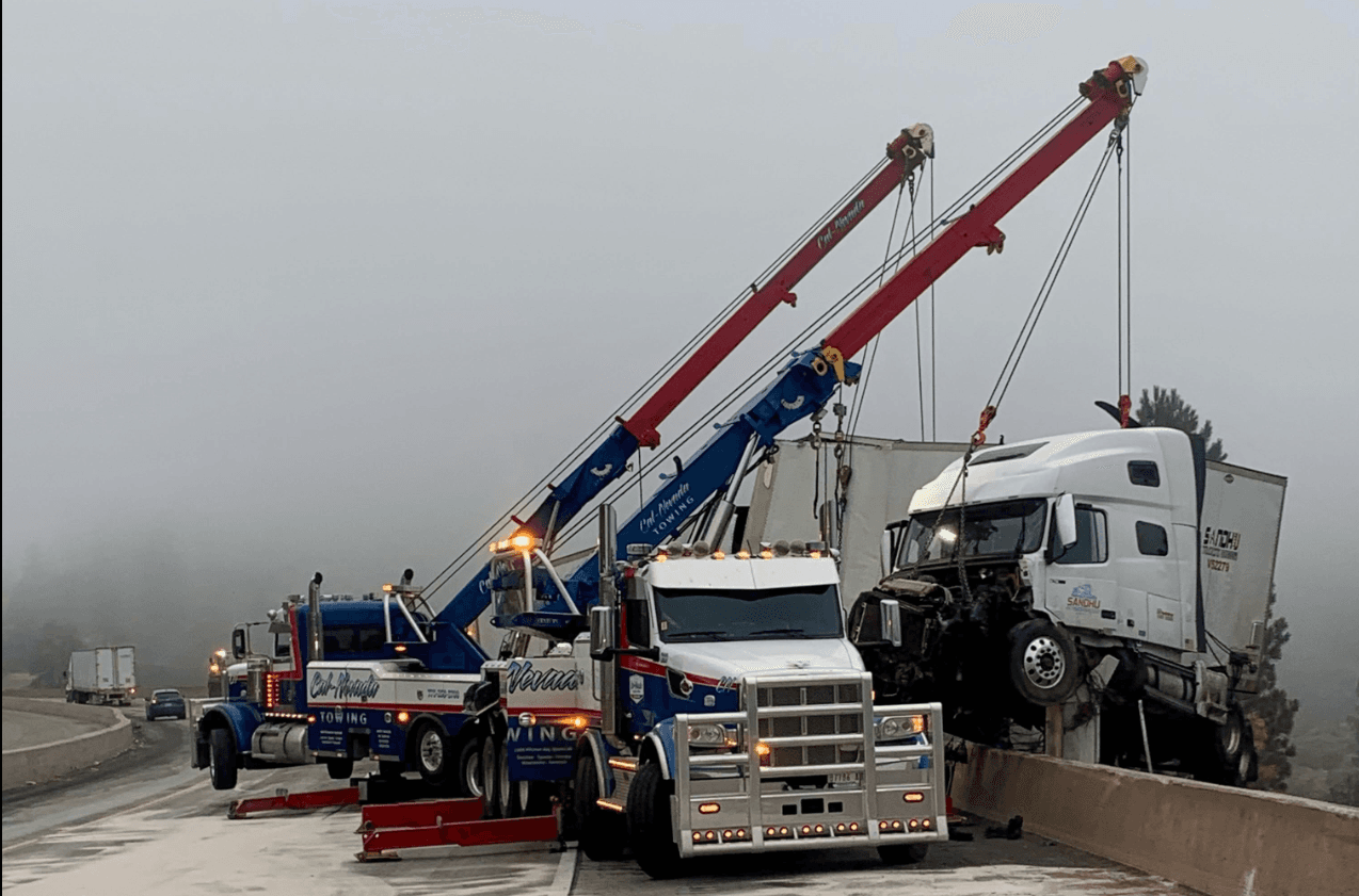 Big Rig Crash Closes Eastbound I-80 Near Donner Pass
