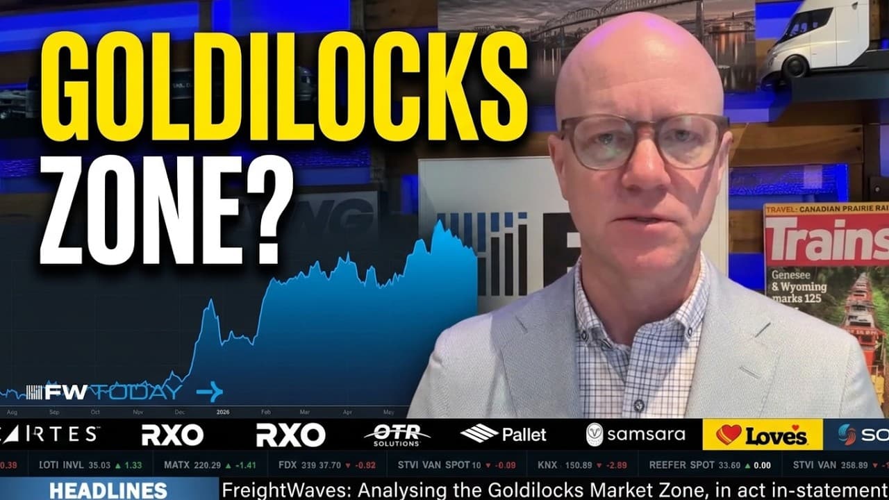 Freight Market: July Doldrums or Goldilocks Zone?