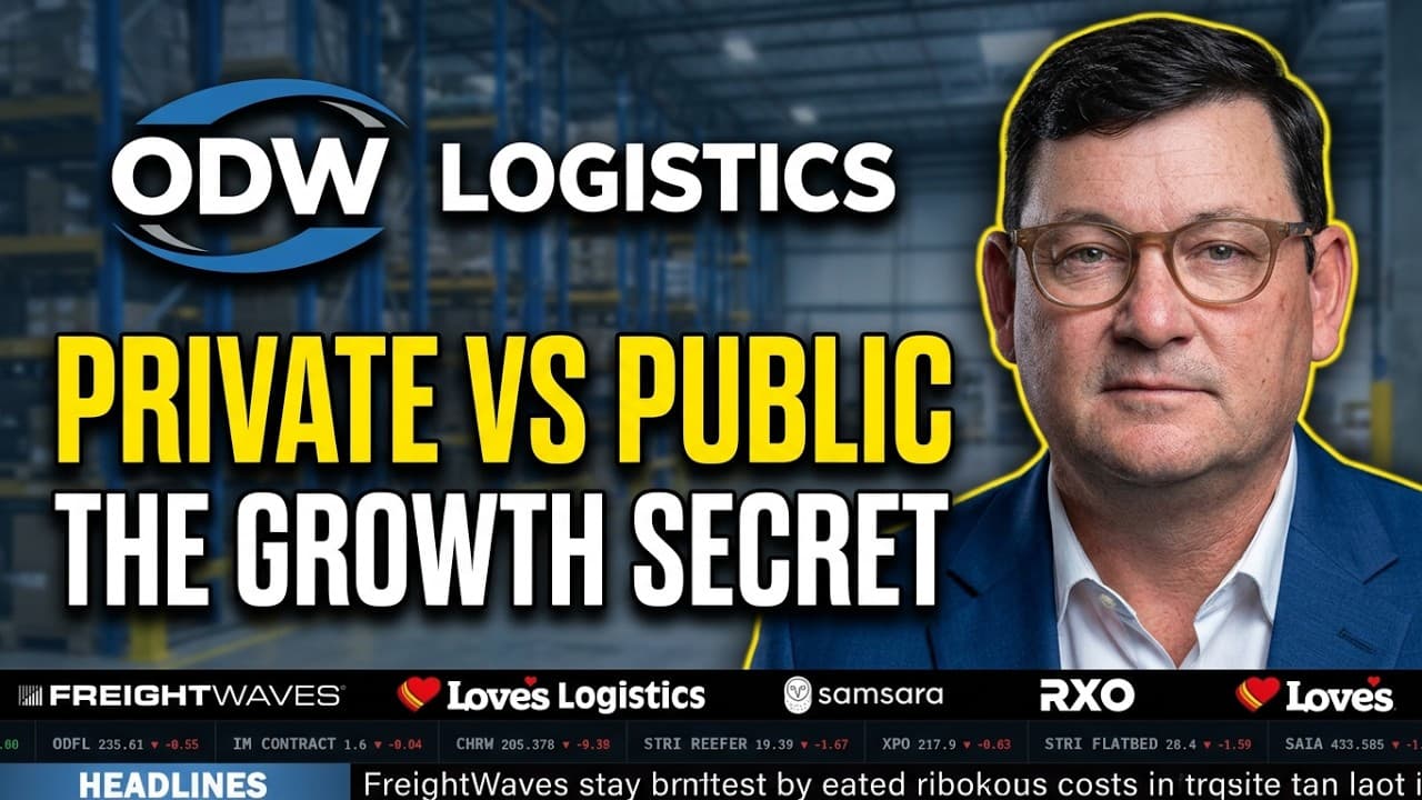 Private vs. Public: How ODW Logistics Navigates Growth & Strategy