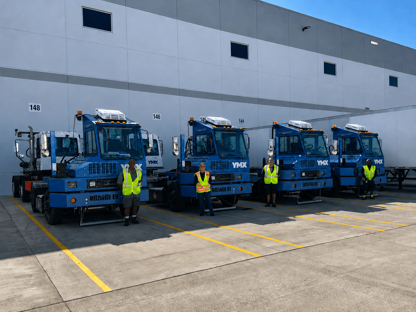 YMX Logistics Reduced a Grocery Distributor’s Yard Fleet by 36% With Its Autonomous Yard Operating System