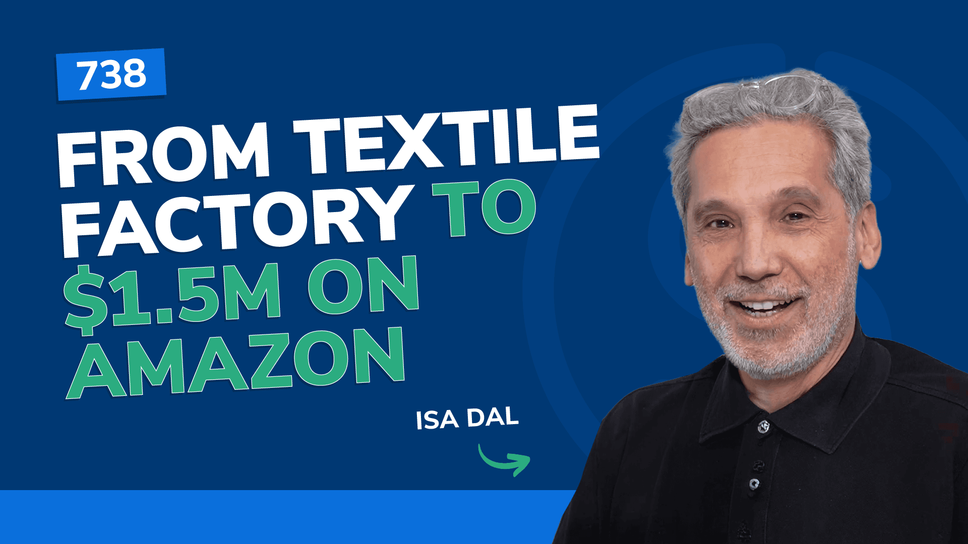 #738 – From Textile Factory To $1.5M on Amazon