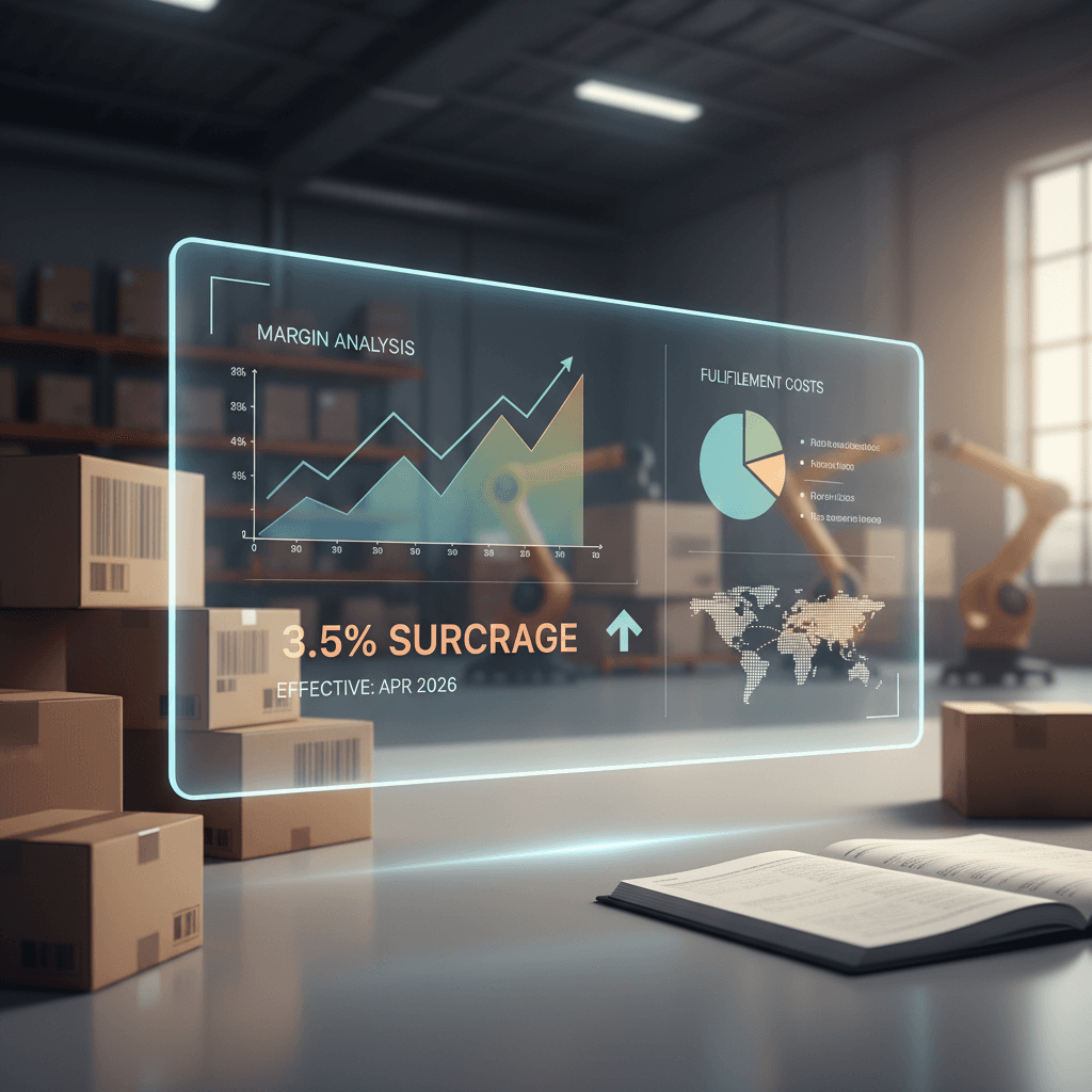 Amazon to issue 3.5% surcharge on fulfillment services as fuel, logistics costs rise - Modern Retail