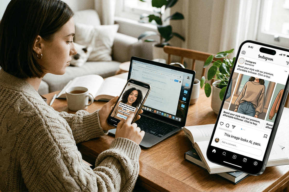 AI-caution prompts rising demand for authentic, human-led content in social buying journeys