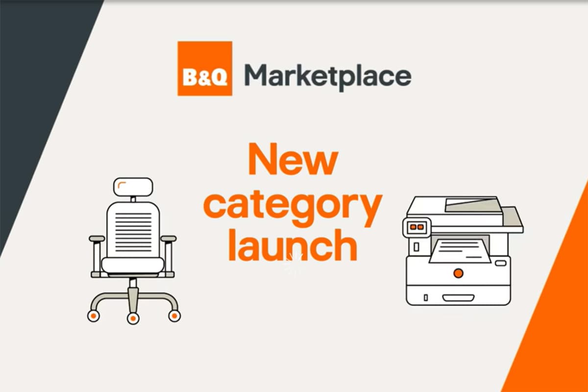 B&Q Marketplace opens Tech & Home Office category