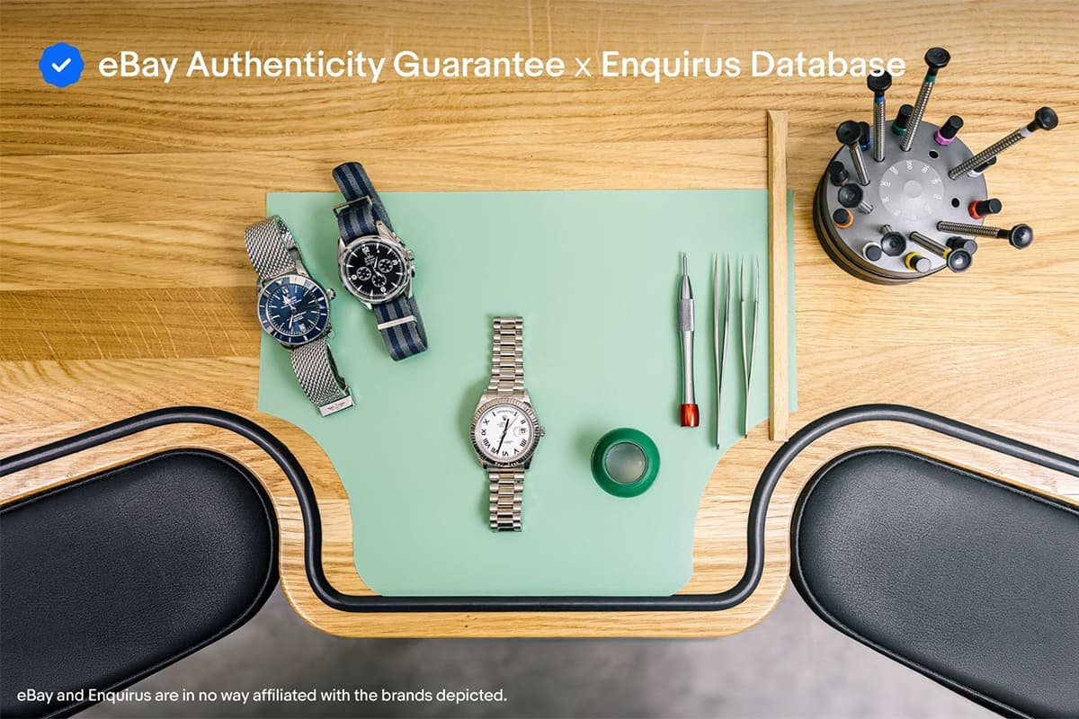 eBay Strengthens Authentication for Luxury Watches with Integration of Enquirus