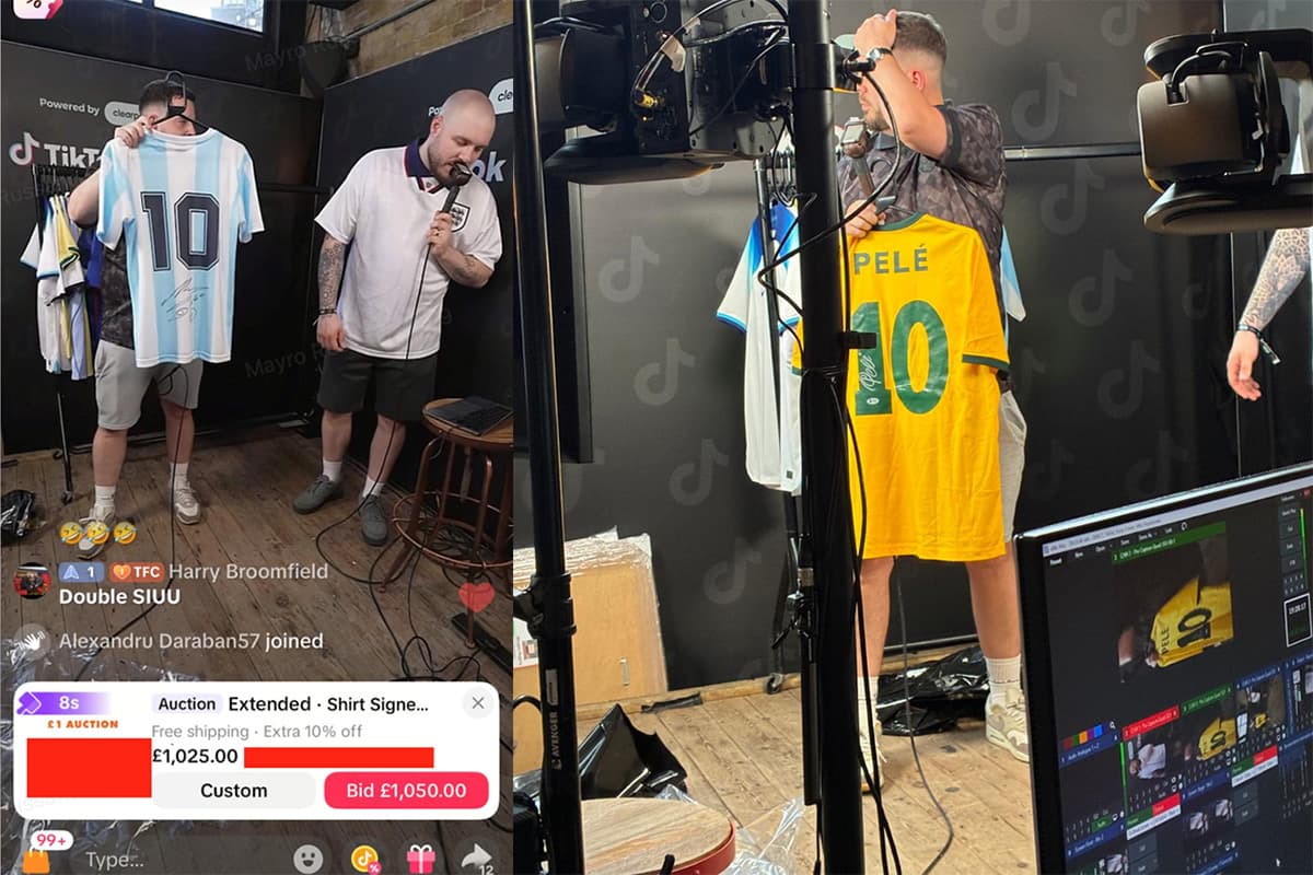 TikTok Shop sports memorabilia grows 136% from January to June
