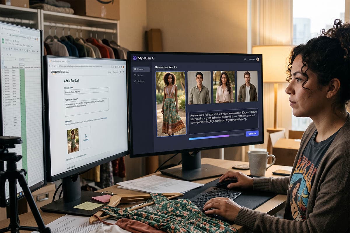 Amazon AI Generated People image and video rules