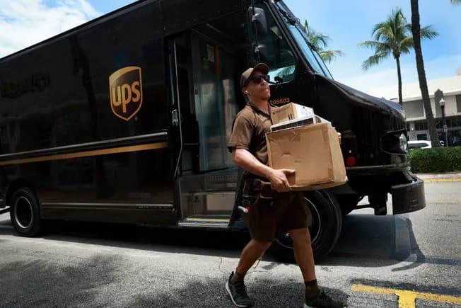 UPS CEO outlines edge versus Amazon’s competing service