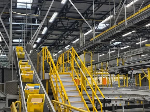 Behind the scenes of Amazon’s automated Washington warehouse