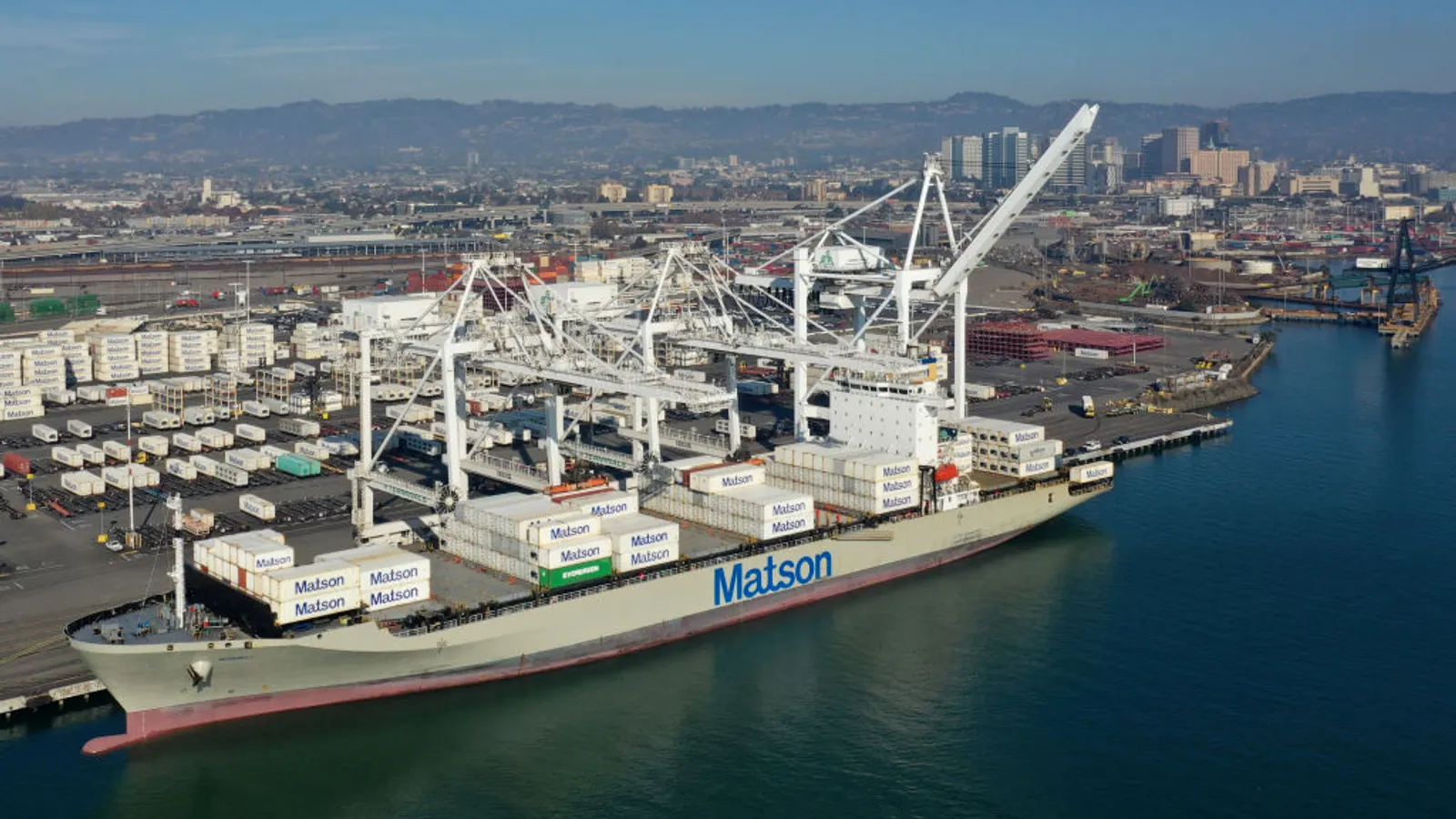 Matson reports air-to-ocean freight conversions amid Iran war