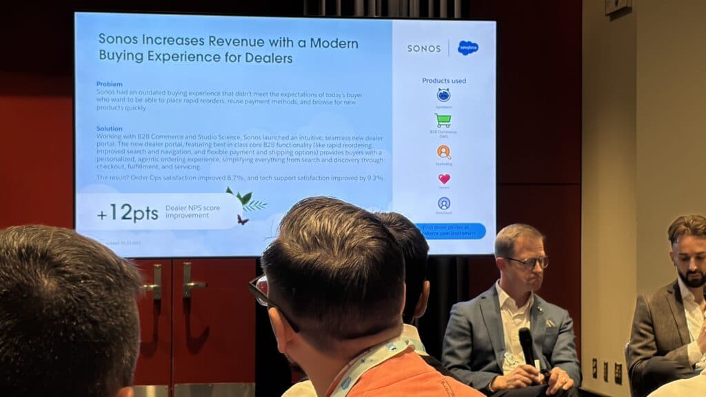 Sonos elevates dealer experiences within B2B buyers’ portal