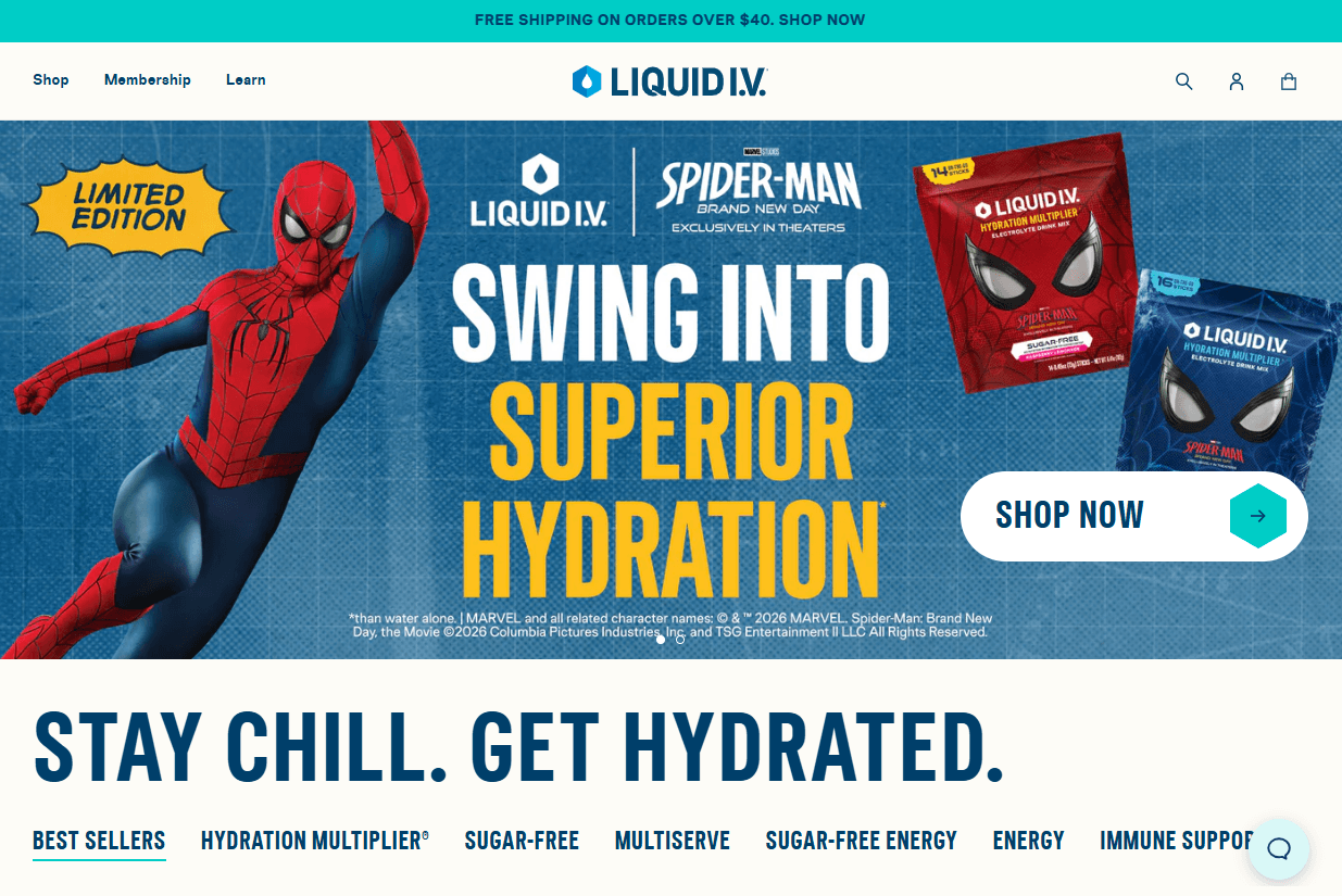 Liquid I.V. climbs higher on Amazon Prime Day sellers list