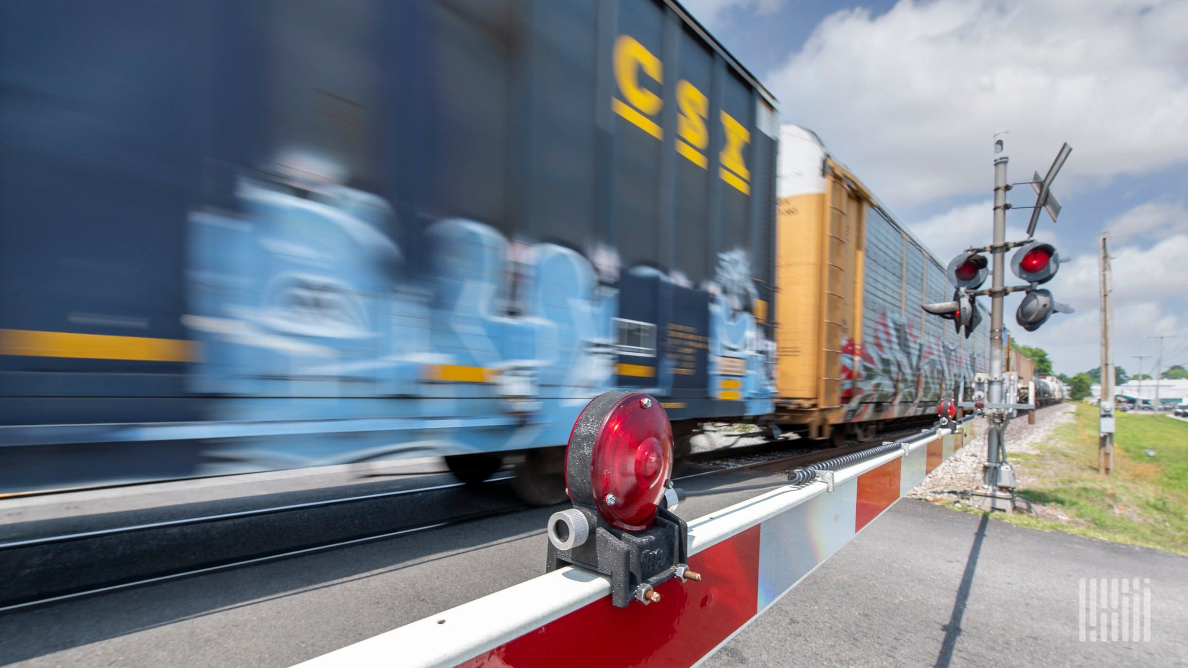 Grain, crude lead rail freight surge