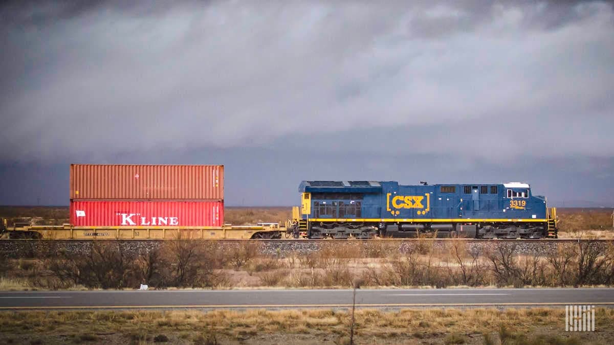 No holiday for booming rail freight