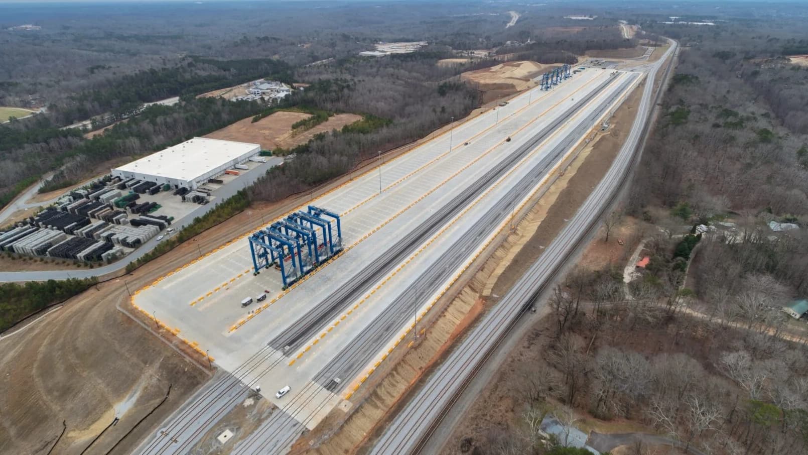 New Georgia inland port poised to take 26,000 truckloads off the road