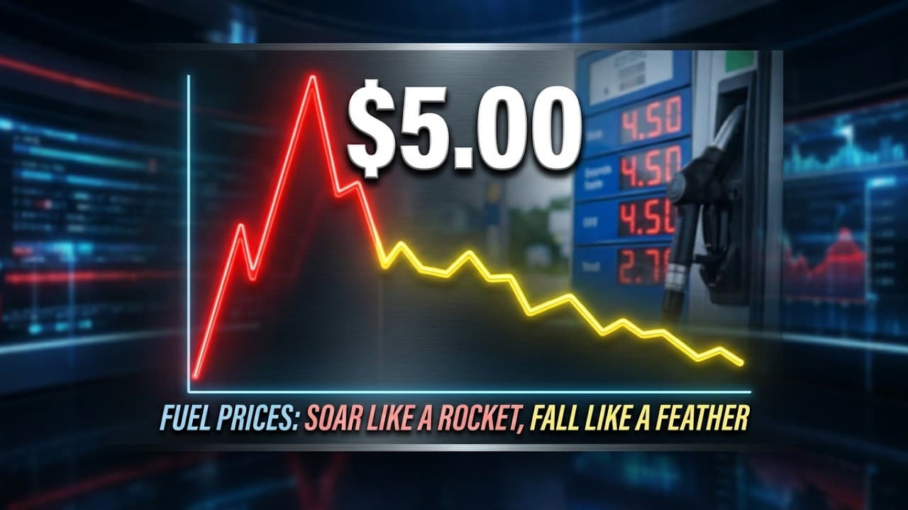 Fuel Prices: Why They Soar Up Like a Rocket, Fall Like a Feather | Supply Chain Economics