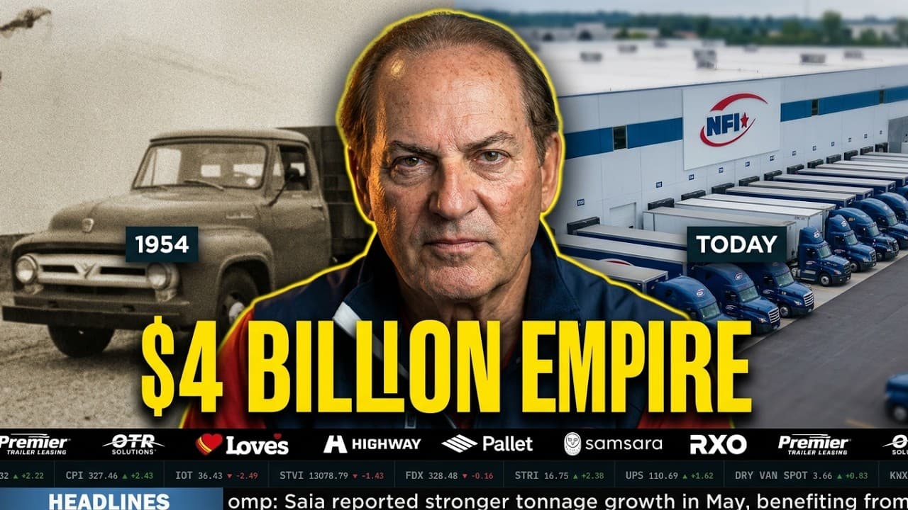 From $1 Sale to $4 Billion: NFI’s Journey Beyond Volatile Truckload | Supply Chain Strategy