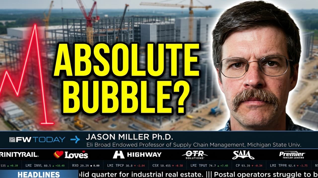 AI Data Center Boom: Is It an Absolute Bubble for Freight?