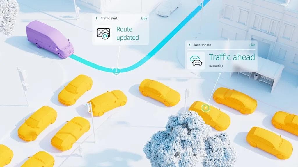 How HERE boosts AI route optimization with a reasoning layer