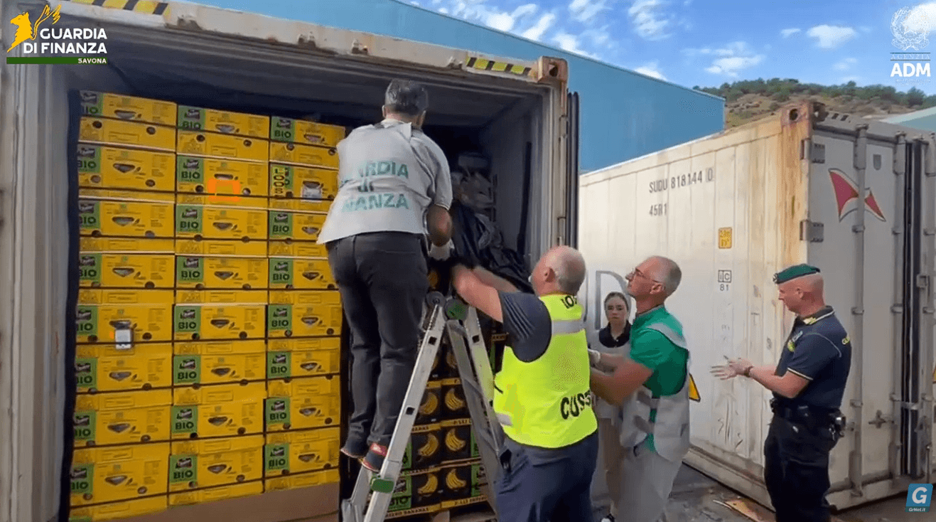 Banana shipment from Ecuador to Europe concealed $290 million in cocaine