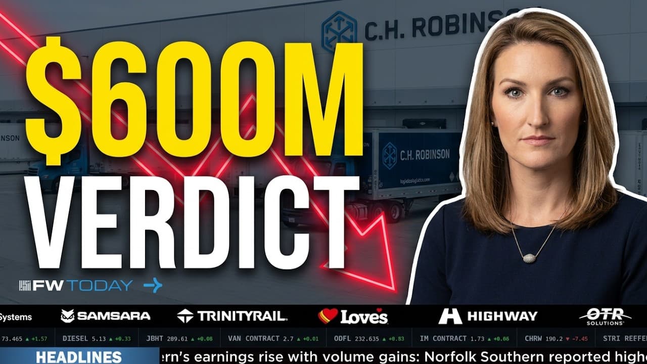 Massive $600 Million Nuclear Verdict Hits C.H. Robinson & Brokerage Industry