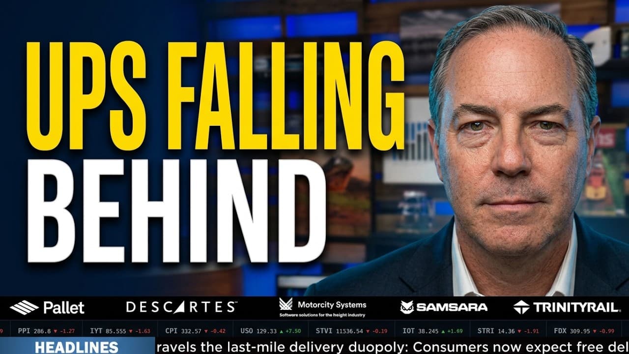 Trucking Earnings: Why UPS Is Falling Behind in a Robust Market