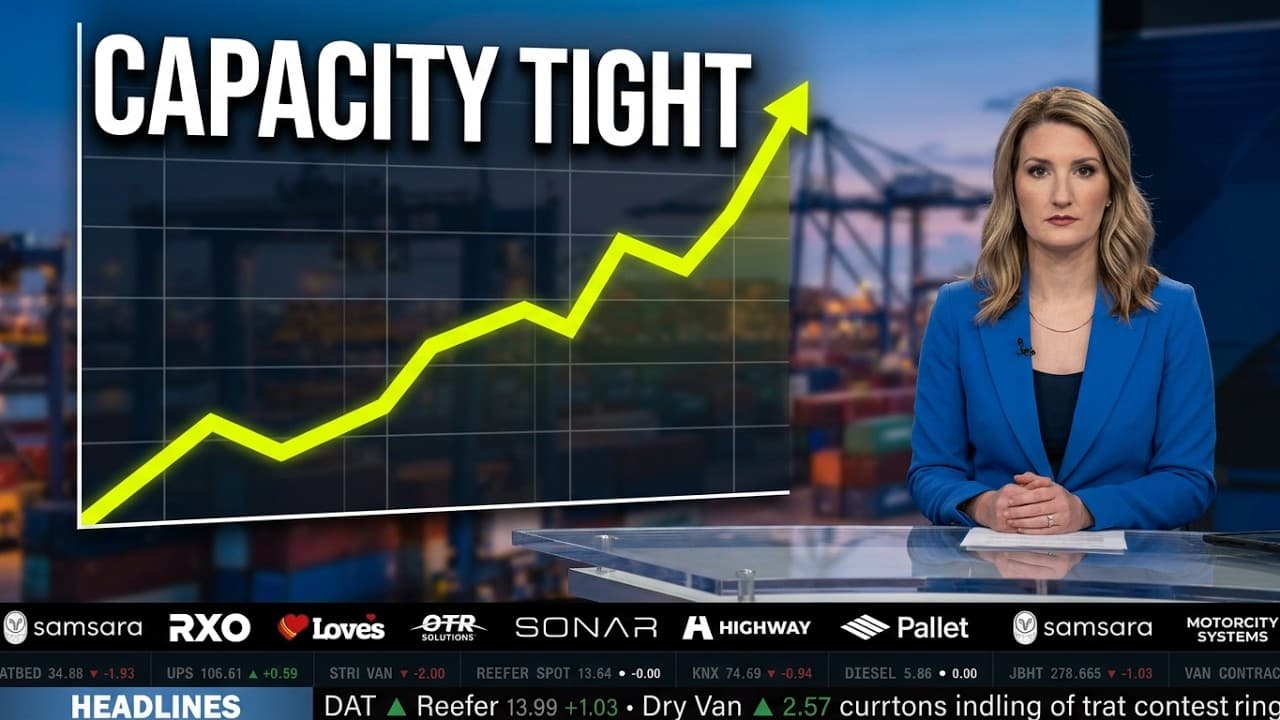 Trucking Capacity Tightness: Why It’s Here To Stay