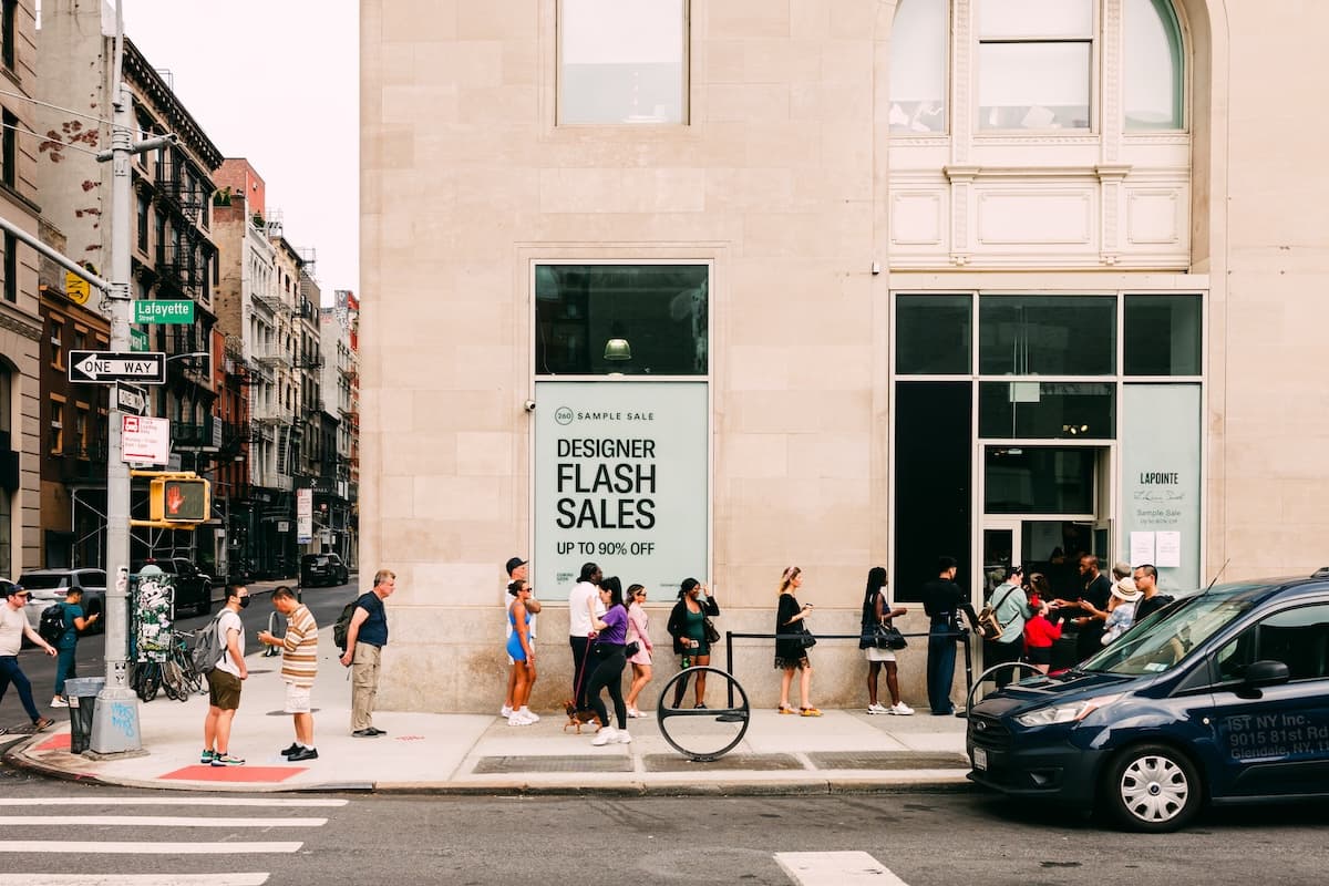 260 Sample Sale sees foot traffic jump as luxury customers seek value