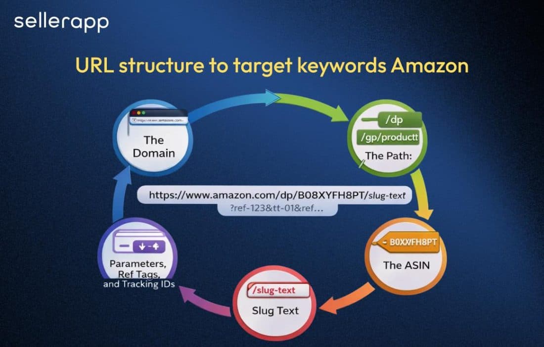 Amazon URL structure explained: Understand url structure to target keywords Amazon